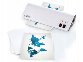 Folia do laminacji błyszcząca A4 United Office 80 mikronów 40 szt