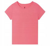 T-shirt dla dziewczynki różowy 98/104 Lupilu