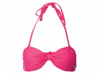 esmara Góra od bikini damska, biustonosz wiązany na szyi różowy rozmiar 40