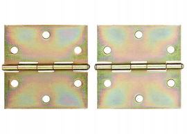 Zawias BUDOWLANY MEBLOWY SPLATANY Parkside 82 x 82 mm 2 sztuki