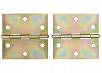 Zawias BUDOWLANY MEBLOWY SPLATANY Parkside 82 x 82 mm 2 sztuki