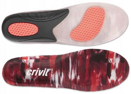 Wkładki do butów do biegania CRIVIT żelowe r. 36-37 unisex