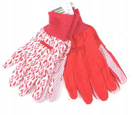 Rękawice rękawiczki ogrodnicze PARKSIDE, 2 pary z wypustkami rozmiar 9