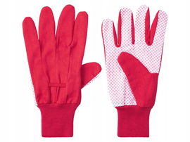 Rękawice rękawiczki ogrodnicze PARKSIDE, 2 pary z wypustkami rozmiar 8