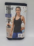 crivit Damski, bezszwowy top sportowy czarny XS 32/34