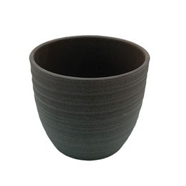 Osłonka ceramiczna okrągła brązowa 13 cm LIDL