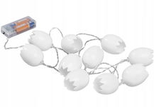 ŁAŃCUCH GIRLANDA ŚWIETLNY LED LIVARNO HOME 120 cm wielkanocna Jajka