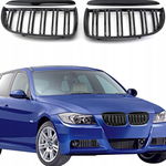 TOPTHAN Grill Nerka do BMW Serii 2 M2 F22 F23 F87 (2014-2018) Czarny