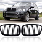 TOPTHAN Czarna Kratka Chłodnicy do BMW X5/X6 E70/E71 (2006-2013)