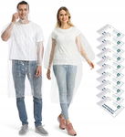 Opret Clear Rain Poncho - wodoodporna peleryna przeciwdeszczowa, 9 sztuk