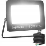 Lepro Reflektor LED 50 W - zewnętrzny reflektor punktowy LED, super jasny