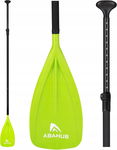 Abahub 3-częściowe wiosło SUP, 173-213 cm, zielone, lekkie