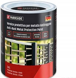 Parkside lakier ochronny do metalu 1 l, czysty alkidowy lakier