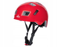 KASK ROWEROWY DLA DZIECI CRIVIT XS/S 46-51 cm CZERWONY