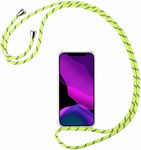 2ndSpring etui ochronne silikonowe z smyczą Samsung Galaxy S8 Plus neon