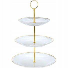 Your Castle - 3-poziomowy stojak na ciasto, owoce i przekąski