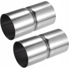 ABSOPRO 2x Adaptery do Rury Wydechowej 2,5" Stal Nierdzewna