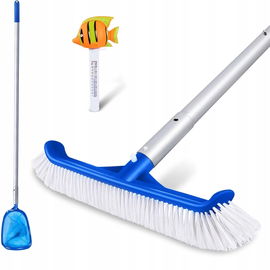 Masthome Szczotka Basenowa z Uchwytem Teleskopowym 146 cm - Do Basenów