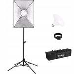 FGen Softbox 135 W - Zestaw oświetleniowy z lampą LED 5500 K do fotografii