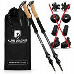 ALPIN LOACKER Kijki teleskopowe karbonowo-aluminiowe 260g