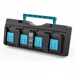 Energup 18V 4-portowa ładowarka do Makita BL1850 BL1840 BL1430