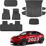 BASENOR Maty podłogowe 3D do Tesla Model Y 2020-2025 - 11 elementów