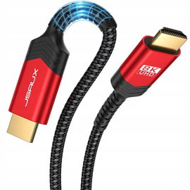 JSAUX Kabel HDMI 8K 15 m - HDMI 2.1 Highspeed Ethernet 48 Gbit/s