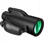 DOCANIO Monokular 12x50 HD z BAK4, wodoszczelny, z adapterem i statywem