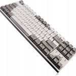 Durgod Taurus K320 TKL - Mechaniczna Klawiatura Gamingowa 87K Cherry Silver