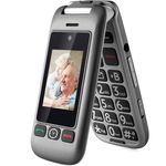 Artfone telefon komórkowy 4G LTE dla seniorów z klapką