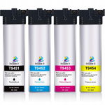 DOUBLE D T9451-T9454 - zestaw zamienników tuszy do Epson Workforce Pro