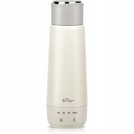 Bear Czajnik Elektryczny 300 ml 3w1, 4 Temp., Podróżny, 304 Stal Beżowy