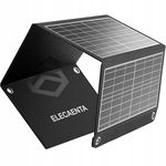 ELECAENTA 22W Przenośna ładowarka słoneczna z 2 portami USB i powłoką ETFE