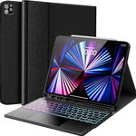 Earto Etui z klawiaturą QWERTZ do iPad Air 13"/Pro 12.9" z podświetleniem