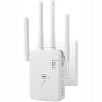 Aenxwa Wzmacniacz Wi-Fi 1200 Mbit/s - dwuzakresowy repeater z LAN i WPS