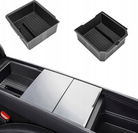 Topfit Organizer podłokietnika do Tesla Model 3 Highland 2024, Czarny