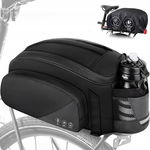 Eyein - wodoodporna torba rowerowa 3 w 1 na bagażnik, 12 l, czarna