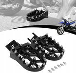 JFG RACING Podnóżki do motocykli dirtbike PW50 PW80, Y-ZINGER, TW200 Czarne
