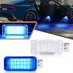 OZ-LAMPE LED - Niebieskie światło powitalne do drzwi Audi / VW