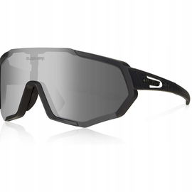 Queshark Okulary Rowerowe TR90 z 3 soczewkami, polaryzacja UV400