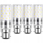 Sauglae Żarówki LED B22 - 12W, 6000K, 4 sztuki