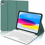 JADEMALL - klawiatura AZERTY Bluetooth do iPada 10. generacji 10,9" Zielony