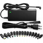 Sunydeal Uniwersalna ładowarka do laptopa 90W 12-24V z 12 wtyczkami USB