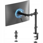 Suptek MD6421 - Pojedynczy uchwyt do monitora 13-27" na biurko (pręt 40 cm)