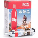 KONG MING CAR CO2 Kartusze Gwintowane 25 g z Przyłączem do Pomp Rowery