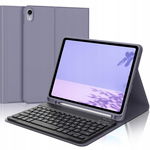 JADEMALL - etui z klawiaturą AZERTY do iPada 10. generacji 10,9" Fioletowy