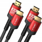 JSAUX Kabel HDMI 2.1 8K/10K 48 Gb/s 2 sztuki - 2 m