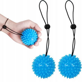 MISITU Trenażer dłoni - zestaw piłek do rehabilitacji i masażu Niebieski