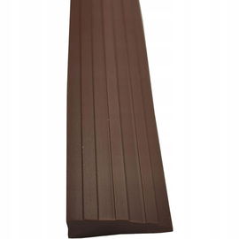 ZZLQIAN Antypoślizgowe Listwy Progowe PVC 32×3×1 cm - 2 szt. Brązowe