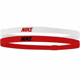 Nike Opaska na Głowę 2szt Biała i Czerwona 9318-119 Męska